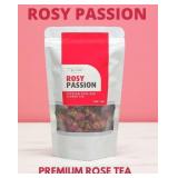 4Leaftea Rosy Passion Rose Bud Tea 3.5 Oz
