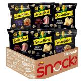 Smartfood Popcorn, Variety Pack, 0.5 Ounce (Pack of 18)