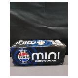 Pepsi Cola Zero Sugar Soda Pop  7.5 fl oz  10 Pack Mini Cans