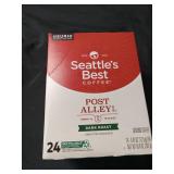 Seattle s Best Coffee  Post Alley Blend Dark Roast K-Cup Coffee Pods  24 Count K Cups
