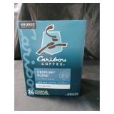 Caribou Coffee Obsidian Keurig Single-Serve K-Cup Pod, Medium Roast Coffee, 24 Count