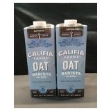 2 pk Califia Farms Oat Barista Blend Oat Milk - 1qt