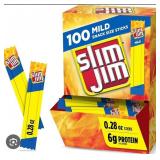 Slim Jim Mild Meat Sticks - 100 Count Box