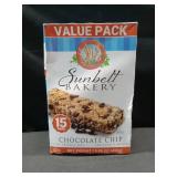 SUNBELT CHEWY GRANOLA BARS CHOCOLATE CHIP 15 COUNT