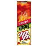 Slim Jim Original Monster Smoked Snack Stick  Smoked Meat Stick  1.94 Oz  18 Ct
