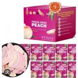Freeze-Dried Peach Snacks - 9 Pack Bundle