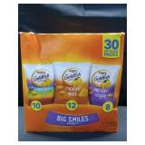 Goldfish Crackers Big Smiles Variety Pack with Cheddar, Colors and Pretzels Snack Packs - 29oz/30ct