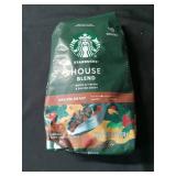Starbucks House Blend  Ground Coffee  Medium Roast Hot or Iced Coffee  18 oz