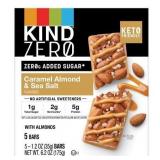KIND Zero Caramel Almond & Sea Salt Bars - 6.2oz/5ct