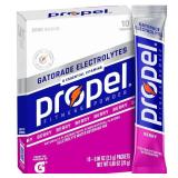 PROPEL BERRY ELECTROLYTE WATER BEVERAGE MIX, BERRY 10 packets