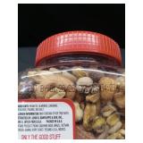Fisher Snack Oven Roasted Never Fried Mixed Nuts with Peanuts, 24 Ounces, Peanuts, Almonds, Cashews, Pistachios, Pecans, Made With Sea Salt, Non-GMO, No Oils, Artificial Ingredients or Preservatives