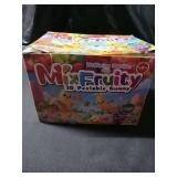 7 Friuts in 7 Packs Assorted Gummy Candies Individually Wrapped, Peelable Fruit-Shaped Gummies Candy made with Real Fruit Juice, Chewy Peeling Candy Gummy Snacks Net 350g/12.35oz