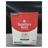 Seattle s Best Coffee  Post Alley Blend Dark Roast K-Cup Coffee Pods  24 Count K Cups
