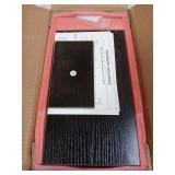 NUTIKAS Desk Shelves Desktop Orgnizer Shlef - Black Office Organization for Top of Desk Organizers and Accessories Corner Bookshelf Table Top Shelving Small Hutch Decorations for Office - Retail: $30