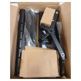 XINLEI Mobile TV Stand with Wheels for Most 21-60 Inch Flat/Curved Screens TVs, Height Adjustable Rolling TV Cart, up to 77 lbs, Max VESA 400x400, ML55SE - Retail: $40