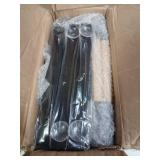 PXRACK Under Sink Organizer, Adjustable Height, 2-Pack 2 Tier Pull Out Under Cabinet Organizer, Slide Out Thickened Metal Under Sink Storage for Kitchen Bathroom Laundry Pantry Cabinet, L, Black - Ret