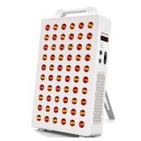BONTANNY Red Light Therapy, 630/660/810/830/850nm 5 Wavelengths Red Near Infrared Light Device with 60 Dual Chip Clinical Grade LEDs, Remote Control, Timer for Face, Body, Pain Relief, BO-300 (White) 