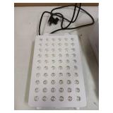 BONTANNY Red Light Therapy, 630/660/810/830/850nm 5 Wavelengths Red Near Infrared Light Device with 60 Dual Chip Clinical Grade LEDs, Remote Control, Timer for Face, Body, Pain Relief, BO-300 (White) 