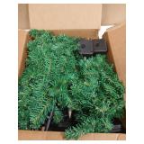 Retisee 6 Pack Solar Christmas Tree Garden Stake Lights Christmas Decorations Outdoor LED Snowflake Lights 8 Modes Prelit Xmas Tree Solar Landscape for Garden, Yard, Lawn, Cemetery(Blue Light)