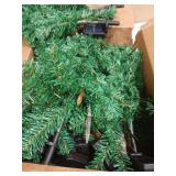 Retisee 6 Pack Solar Christmas Tree Garden Stake Lights Christmas Decorations Outdoor LED Snowflake Lights 8 Modes Prelit Xmas Tree Solar Landscape for Garden, Yard, Lawn, Cemetery(Blue Light)