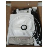 Upgraded Dimmable Floor Lamp, 1000 Lumens LED Edison Bulb Included, Arc Floor Lamps for Living Room Modern Standing Lamp with Linen Shade, Tall Lamp for Bedroom Office Dining Room- Black - Retail: $37