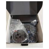 Dash Cam Front and Rear, 2.5K+1440P Triple Car Camera with 32GB Card, 3 Channel Dash Camera for Cars, G-Sensor, 3.16 IPS Screen, 24Hr Parking, 170°Wide Angle, Loop Recording, IR Night Vision, Blue - 