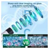 Microscope for Kids & Adults,40X-2000X Microscope with Phone Adapter & Slides Set,Suitable for Students School Lab and Home Education - Retail: $50