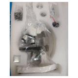 Microscope for Kids & Adults,40X-2000X Microscope with Phone Adapter & Slides Set,Suitable for Students School Lab and Home Education - Retail: $50