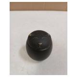 MEETPET Cat Urn Dog Urn Sized 3.2x2.9 and 4.9x4.25. A Smiley-Cat Pet Urn with a Memoria Card.Cat Urns for Ashes for Your Pet (12 cu/in, Black) - Retail: $13