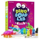 Dino Soap Making Kit For Kids  Dinosaur Science Toys Kits  Easter Gifts For Kids All Ages  DIY Activities Craft Kits - Art Crafts Gift Set For Boys And Girls  Kid Age 3 4 5 6 7 8 12 Year Old Boy - Ret