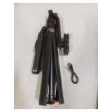 Heliora 72" Auto Face Tracking Selfie Stick Tripod Stand for iPhone, Android, Auto-Open Travel Four-Legged Stand, 360° Rotation & Remote with Gesture Control for Vlogging/TikTok/Makeup - Retail: $40