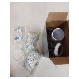 3D Puzzles for Adults, 160 Pieces 3D Puzzle Vase for Flowers, Unique Arts and Crafts for Adults, Unique Housewarning Gifts for Women & Men, Plastic Puzzle Vase for Home and Office Decor - Retail: $23