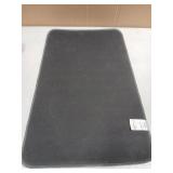 Bath Mat,Ultra Thin Bathroom Rugs,Rubber Bath Mats for Bathroom,No Slip Bath Rugs,Quick Dry,Machine Washable,Low Pile,Absorbent,Shower Outside,Sink,Home Decor Accessories.Grey,1