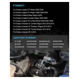TAUTOY 21-5196 Power Steering Pump with Pulley 2.5L 2458CC Only For Subaru Forester 2010 2012 2013, Impreza 2011 2012 2013 2014,Legacy/Outback 2005 2006 20072008 2009,34430AG03A 34430FG000 96-5196 - R