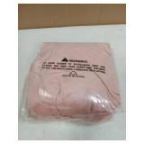 WEERRW Velvet Stretch Chair Sofa Slipcover - 2 Pieces Luxury Soft Velvet Plush Couch Cover Furniture Protector with Elastic Bottom for Pets, Machine Washable, Pink, Small - Retail: $34