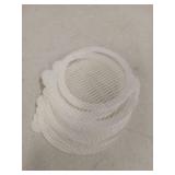 30 Pack Disposable Shower Drain Hair Catcher Hair Trap Drain Covers 4.3 Extra-Wide Mesh Hair Catcher for Shower, Sink, Laundry & Bathtub - Retail: $8