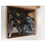 FORRCKY 8Pcs 2020 45 Degree Angle Bracket 20 Series Aluminum Extrusion Corner 45deg Joint Connector Brace for T / V Slot 45° Joiner 135deg 2040 20/20 Extruded Aluminium Profile - Retail: $16