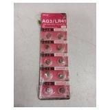 jixik 10PCS AG3 Coin Battery LR41 392 192 Button Cell Coin Alkaline Battery 1.55V SR41SW L736 CX41 for Watch No Mercury - Retail: $3