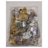 100Pcs White and Gold Balloons 12 Inch White Sand Gold Metallic Latex Balloons Beige Gold Party Balloons for Boho Wedding Birthday Baby Bridal Shower Engagement Anniversary Party Decorations - Retail: