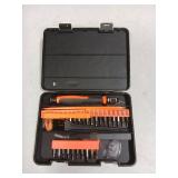 JOREST 40Pcs Small Precision Screwdriver Set (S2 Steel), Magnetic Screwdriver Set with Torx T5 T6 T8, Mini Repair Tool Kit for Macbook, Computer, Laptop, iPhone, PS4 PS5, Xbox, Switch, Glasses, Watch 