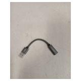 ULTIENCE [10Gbps] High-Speed A to C Adapter with USB to USB C Cable, Female 60W Fast Charging and Data Transfer Compatible with Laptop, PC, Flash Disk, Charger (0.41 ft Grey) - Retail: $9