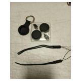 Air Tracker Tags-2 Pack for Android with Case- Bluetooth Tracker Item Finder for Key, Wallet, Luggage - Works with Google Find Hub, IP66 Waterproof, Smart Tag for Android & Samsung Phones(Black) - Ret