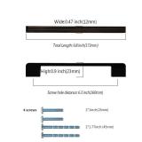 KNOKLOCK 9 Pack 6.3 Inch(160mm) Kitchen Cabinet Handles Oil Rubbed Bronze Cabinet Pulls Kitchen Cabinet Hardware Drawer Pulls for Cupboard Wardrobe - Retail: $41