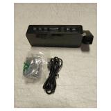 Netzu Projection Alarm Clock for Bedroom Ceiling, Small Compact Plug-in Digital Clocks with 180° Rotatable Projector, Temperature 4 Levels Birghtness, 3 Volumes and Snooze (Black) - Retail: $15