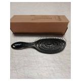 Ninabella Detangle Hair Brush for Women & Men - Does not Pull - Straightening Brushes for Straight & Curly Hair - Unique Spiral Detangling Hairbrush - Black - Retail: $9