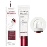 Momcozy Cooling Nipple Cream Safe for Nursing,Fast Relief with Cooling Ceramic Applicator for Cracked Nipples & Dry Skin, No Lanolin Nipple Butter,Plant-Based Formula, Breastfeeding Essentials, 1.76oz