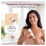 Momcozy Cooling Nipple Cream Safe for Nursing,Fast Relief with Cooling Ceramic Applicator for Cracked Nipples & Dry Skin, No Lanolin Nipple Butter,Plant-Based Formula, Breastfeeding Essentials, 1.76oz