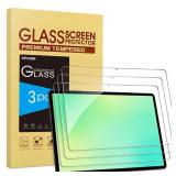 SPARIN 3 Pack Screen Protector for Samsung Galaxy Tab A11 Plus (A11+)/A9 Plus (A9+) 5G 11 Inch 2025/2023, Case Friendly Tempered Glass Tablet Film, Anti Scratch, (SM-X230/X235/X236B/X210/X216/X218) - 