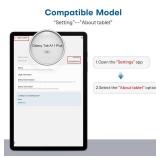 SPARIN 3 Pack Screen Protector for Samsung Galaxy Tab A11 Plus (A11+)/A9 Plus (A9+) 5G 11 Inch 2025/2023, Case Friendly Tempered Glass Tablet Film, Anti Scratch, (SM-X230/X235/X236B/X210/X216/X218) - 