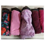 INNERSY Plus Size XL-5XL Big Curvy Woman Cotton Underwear High Waist Briefs 5-Pack(Velvetrose,3X-Large) - Retail: $26